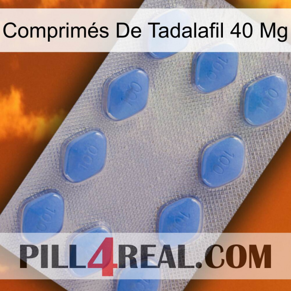 Comprimés De Tadalafil 40 Mg 21